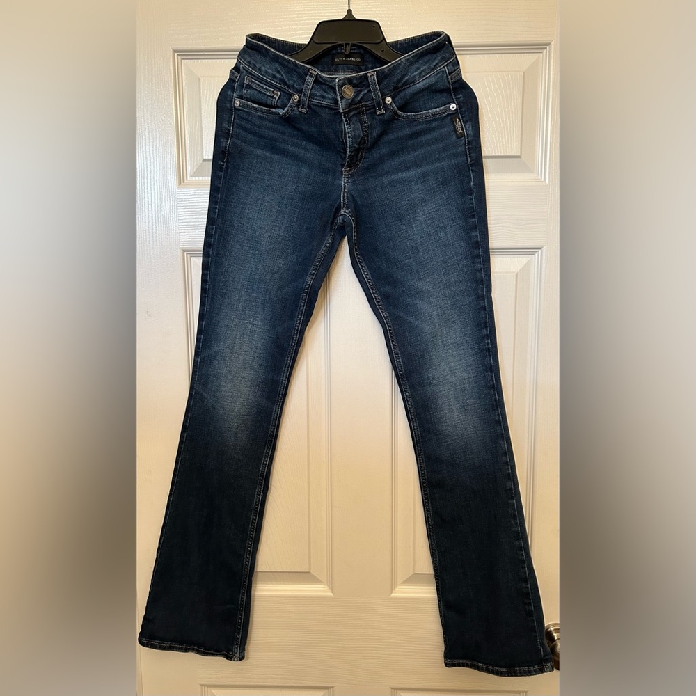 Suki Slim Boot Cut Silver Jeans W26/L33